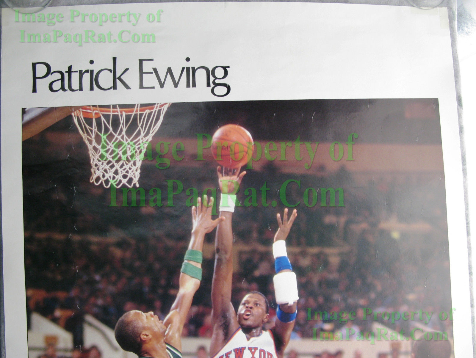 Vintage Original Patrick Ewing Poster - Sports Illustrated #4403 New York Knicks