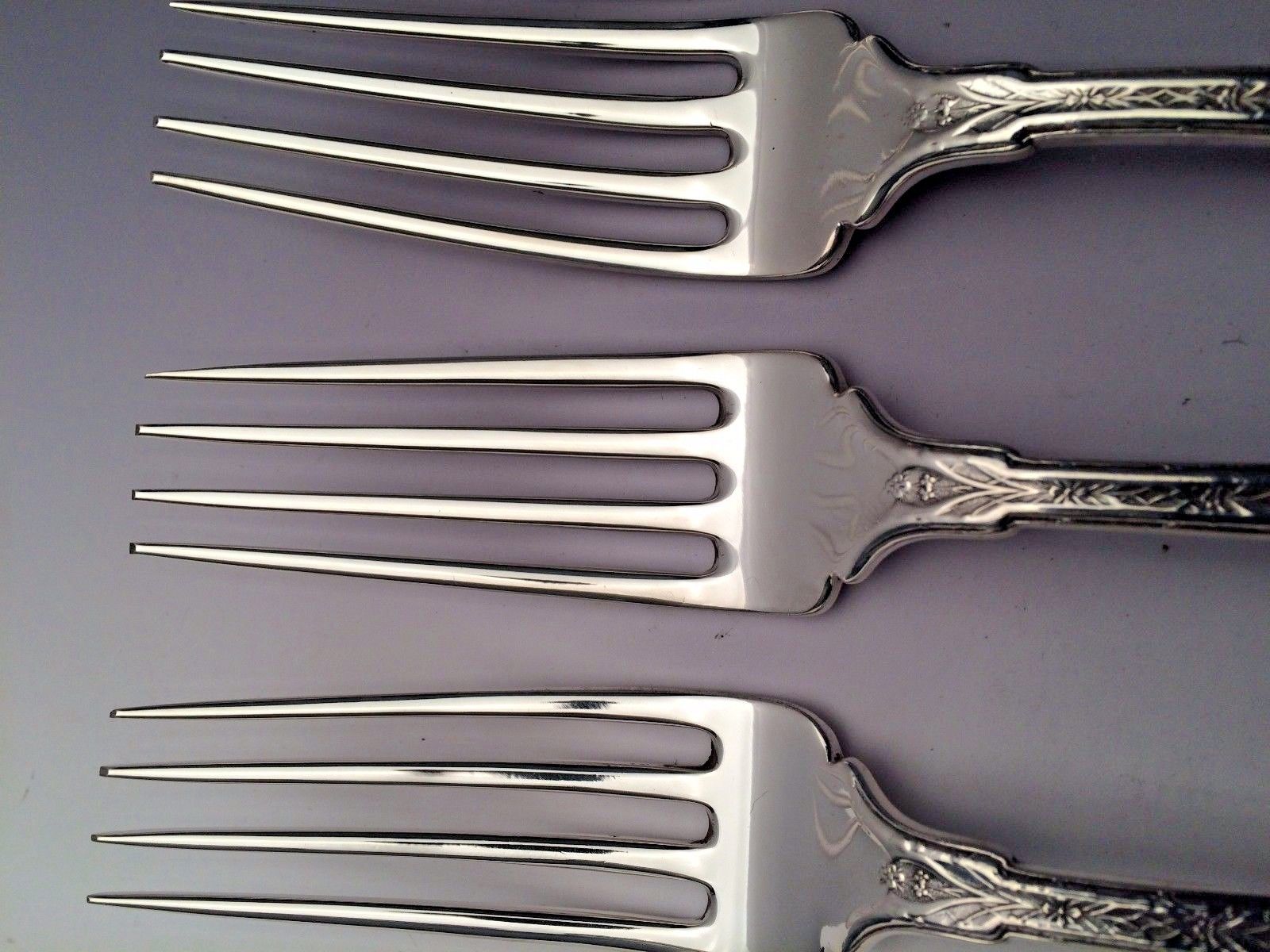 Persian by Tiffany & Co. Sterling Silver group of 6 Dinner Forks