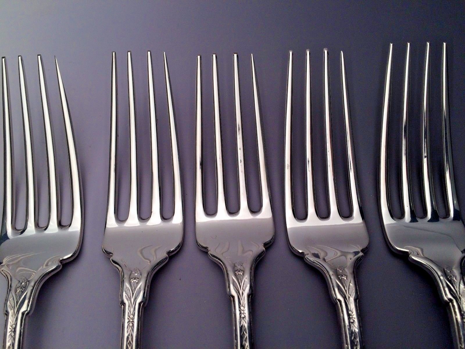 Persian by Tiffany & Co. Sterling Silver group of 6 Dinner Forks