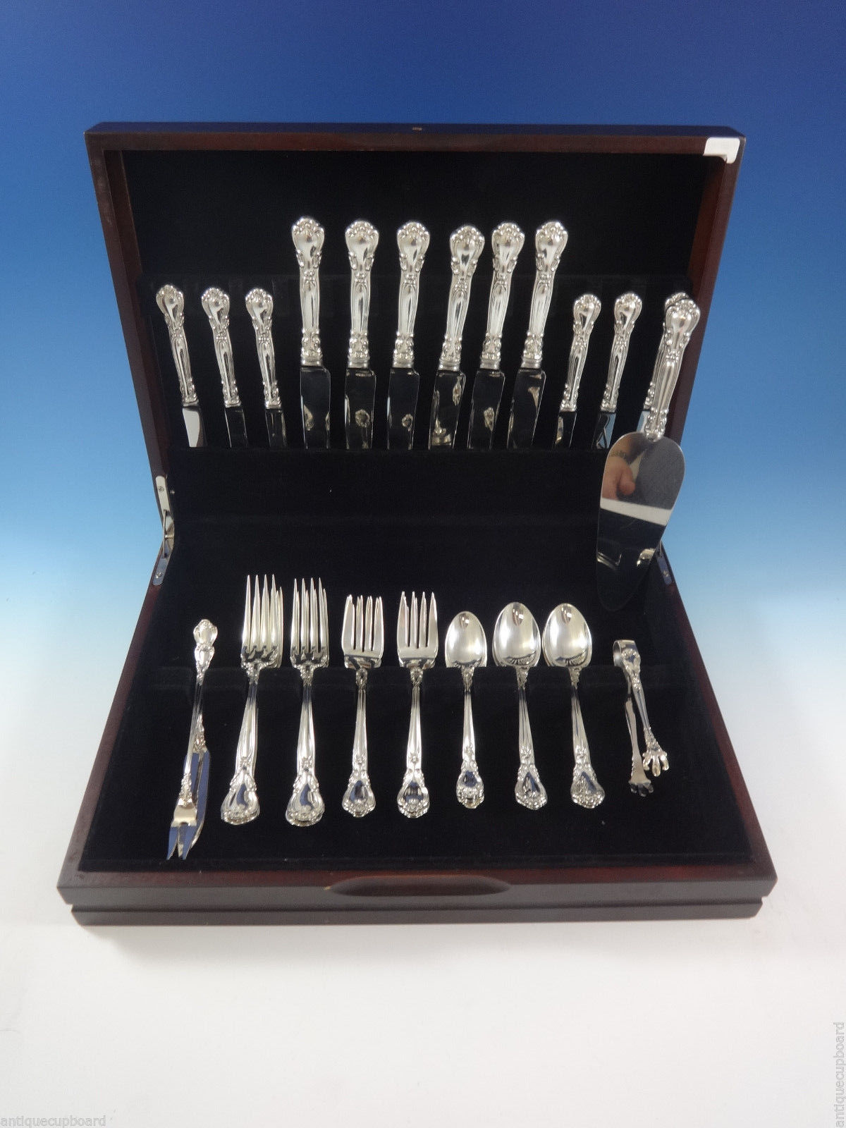 Chantilly by Birks Sterling Silver Flatware Set Service 40 Pieces Canada