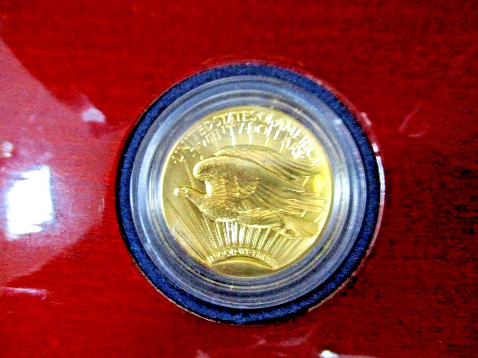 2009-W One Ounce Gold Ultra High Relief Double Eagle $20 Coin + Box w/ COA