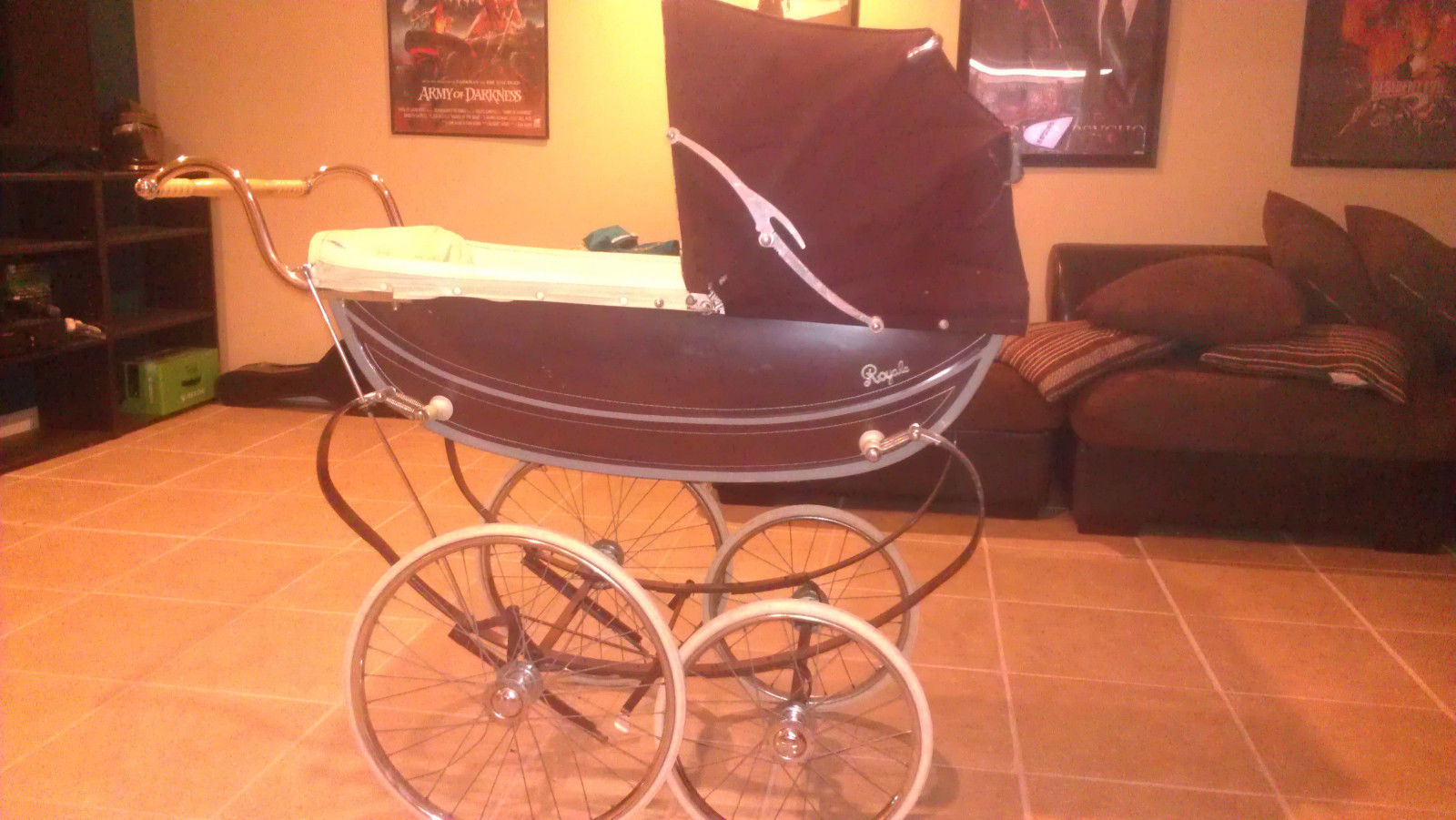 Vintage Royale Pram Baby Stroller Carriage Buggie