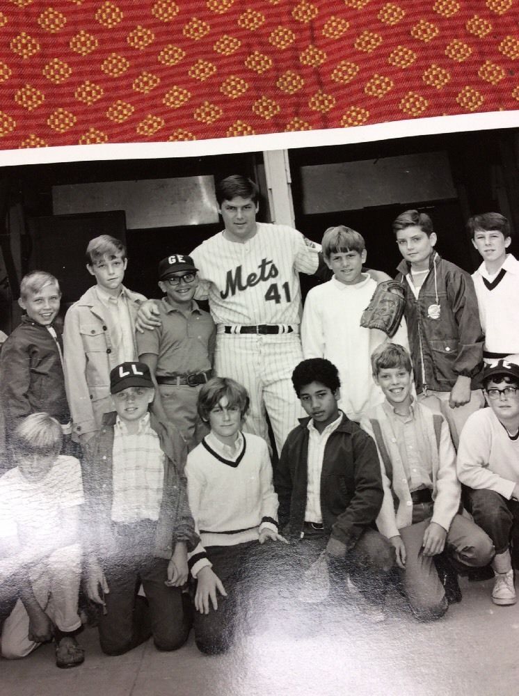 Vintage New York Mets Tom Seaver Original 8x10 Photo At Shea Stadium