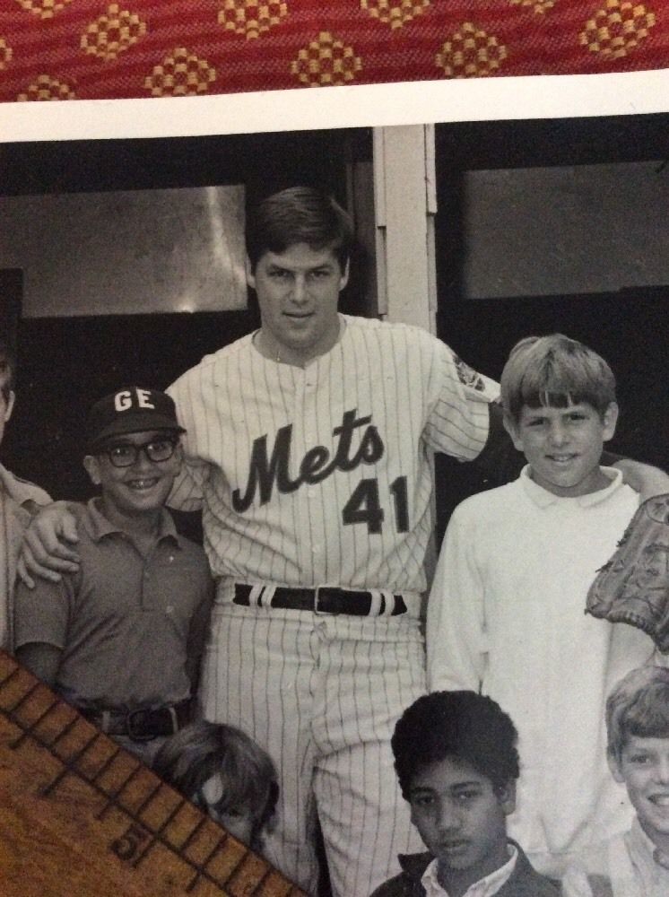 Vintage New York Mets Tom Seaver Original 8x10 Photo At Shea Stadium