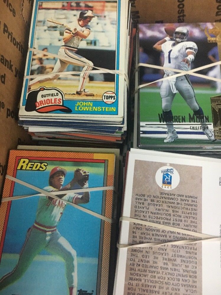 Medium Flat Rate Box Of Sports Cards