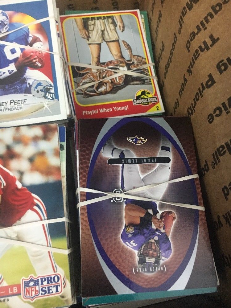 Medium Flat Rate Box Of Sports Cards