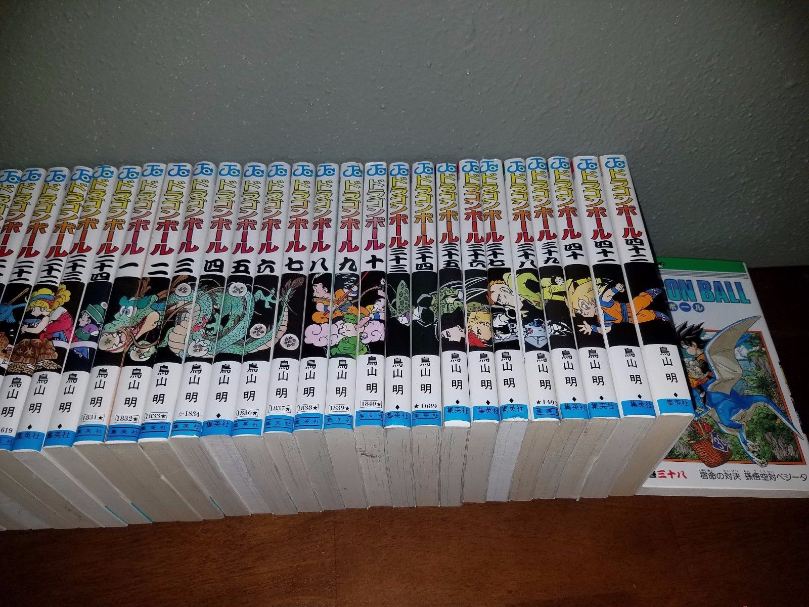 Dragon Ball 44 Books Jump Comics #1-42 Japanese Manga 1987-1995 Set