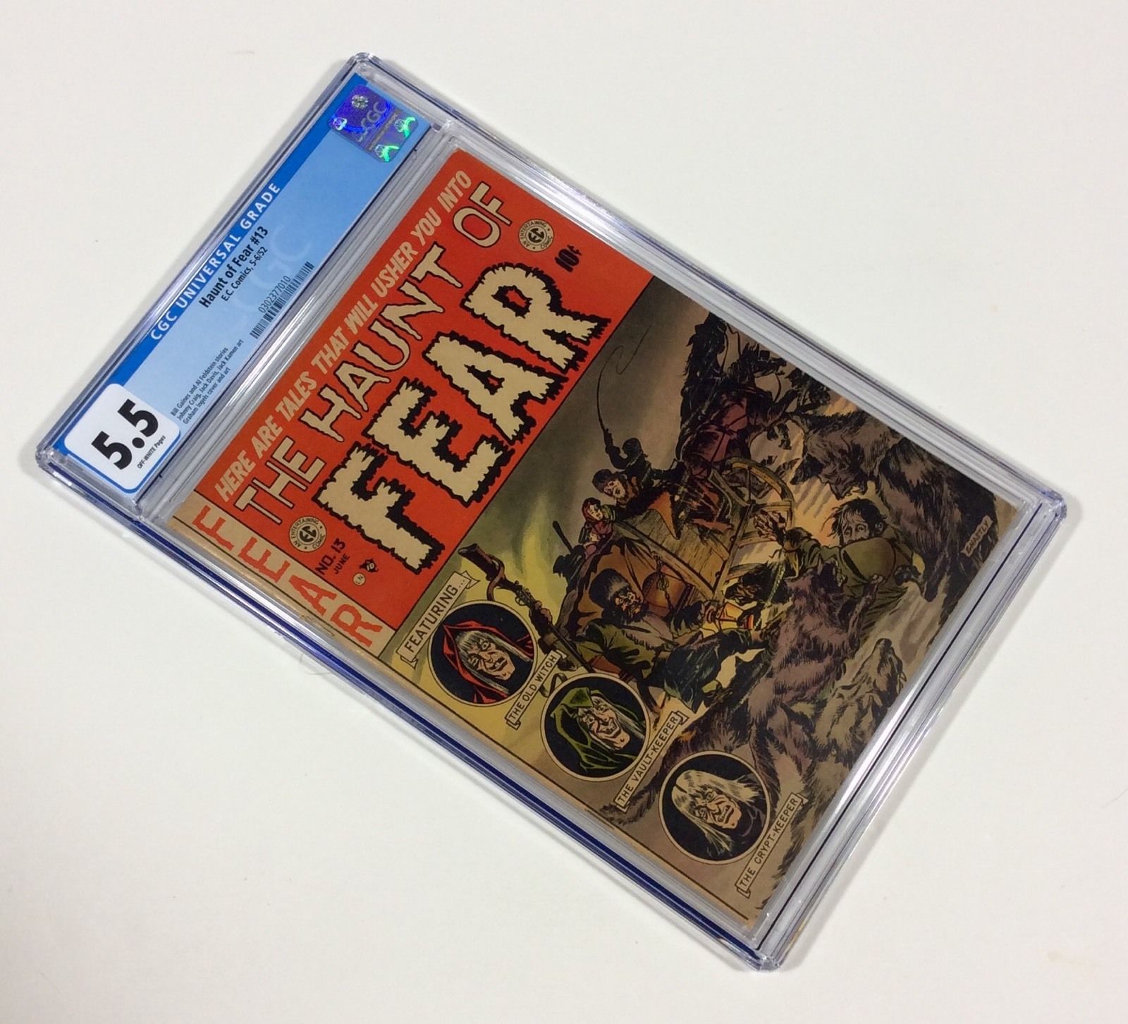 Haunt of Fear #13 CGC 5.5 (Graham Ingles cover) May 1952 EC Comics Pre-Code