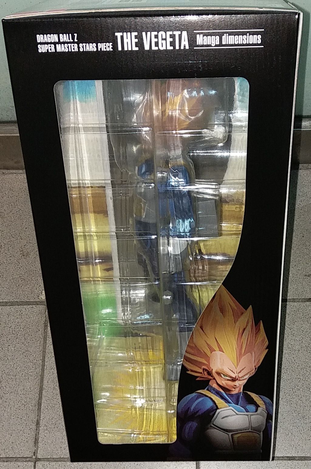 BANPRESTO Dragonball Z Super Master Stars Piece Manga dimensions The Vegeta 2D