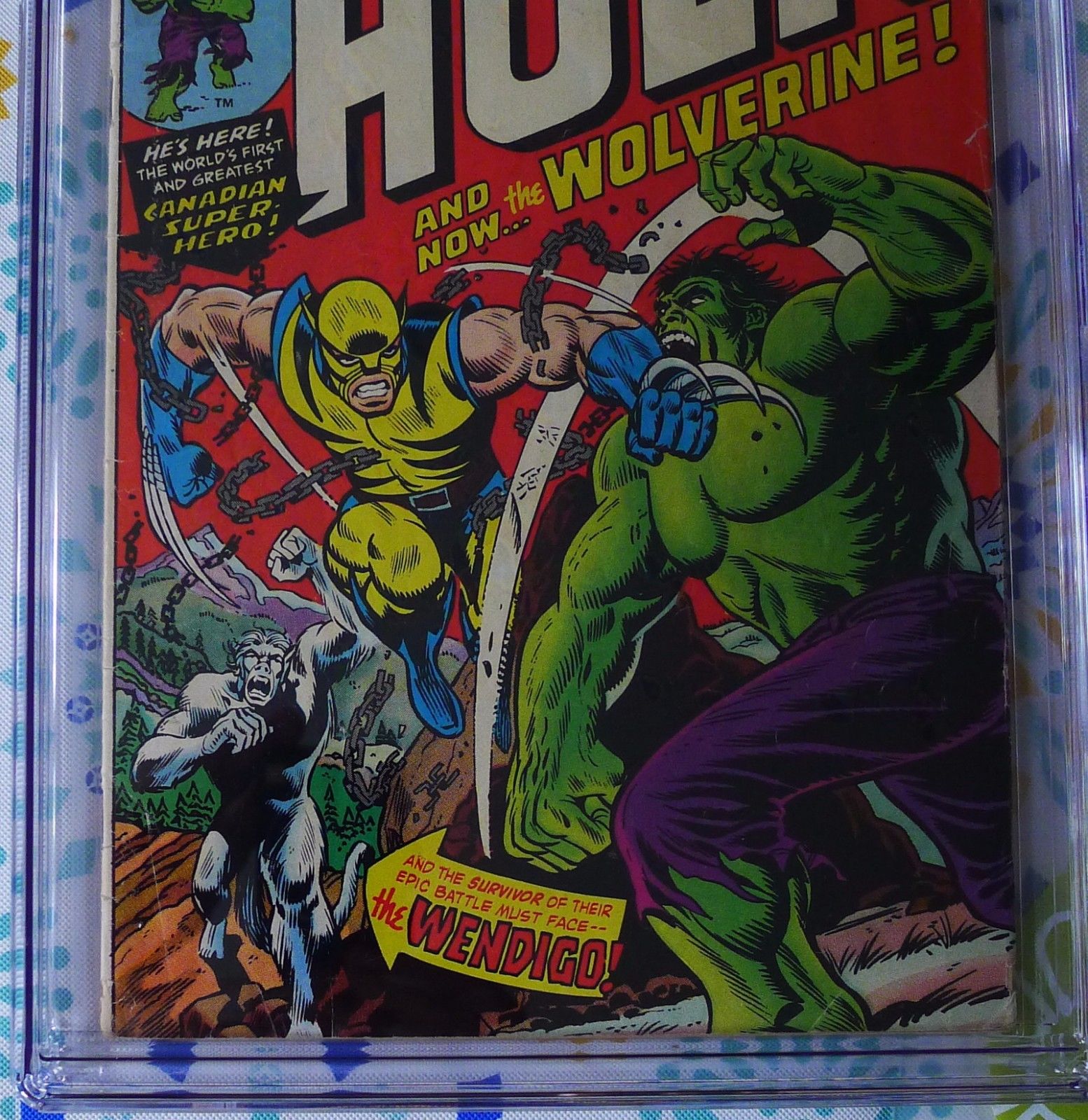 Incredible Hulk #181 CGC 3.5 Qualified OW/W 1st Appearance of Wolverine