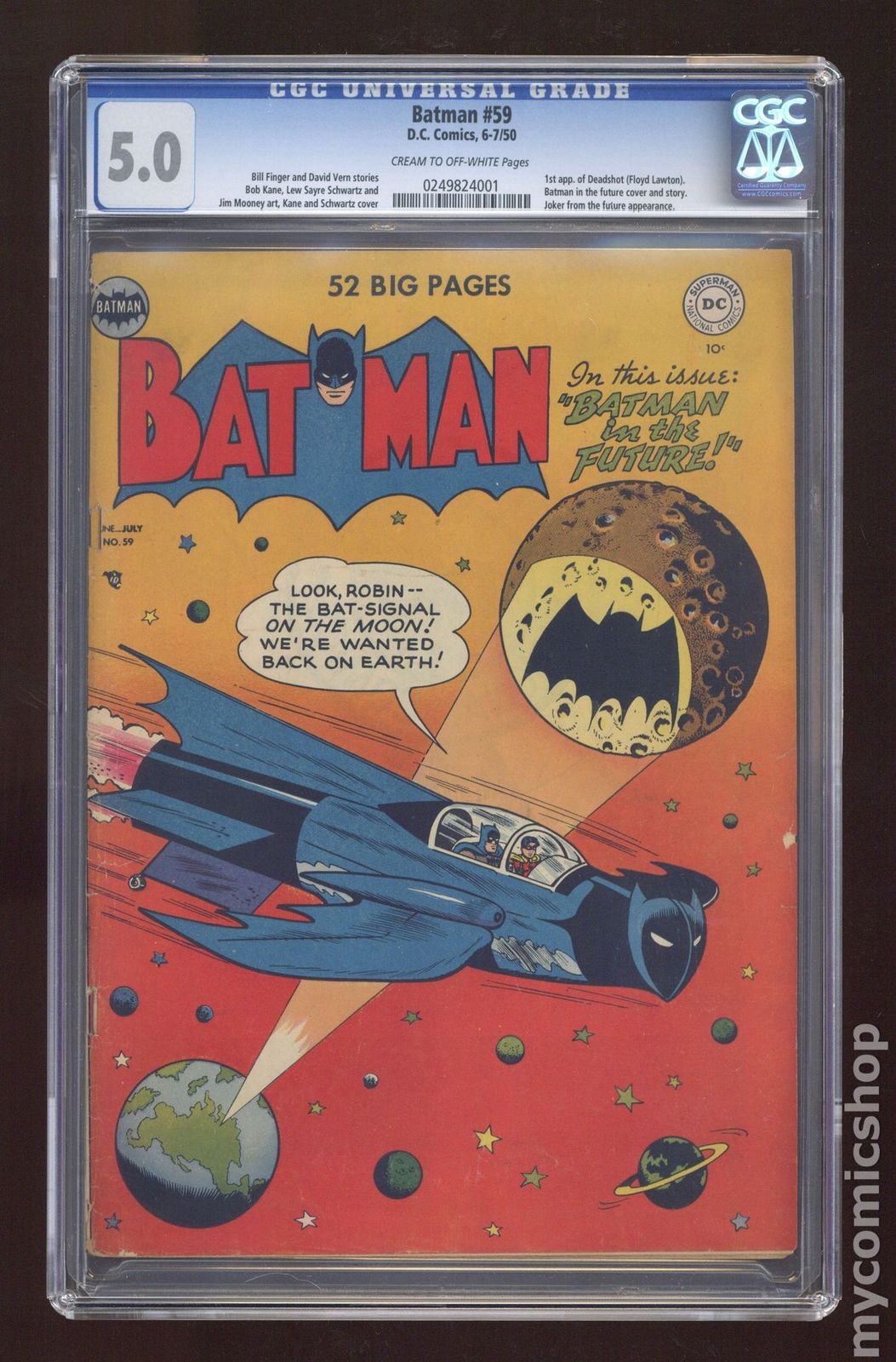 Batman (1940) #59 CGC 5.0 0249824001