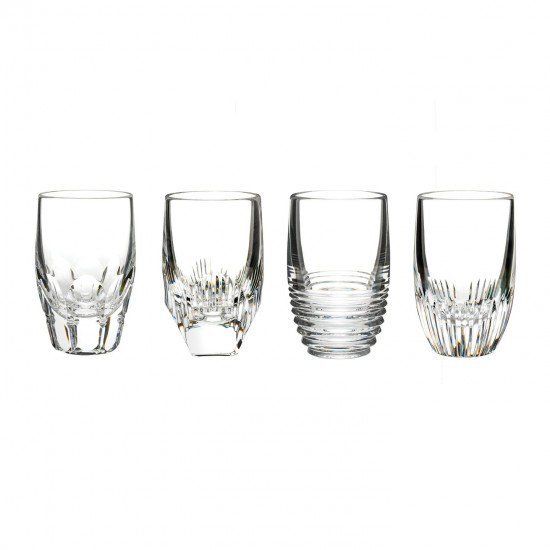 Waterford Crystal Mixology Shot Glass - Clear (Set of 4) Brand New in Box