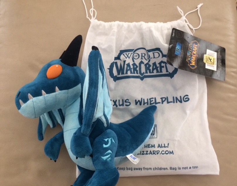 SDCC 2015 Blizzard Nexus Whelpling Plush