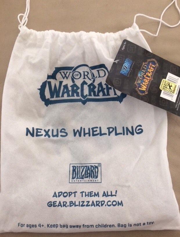 SDCC 2015 Blizzard Nexus Whelpling Plush