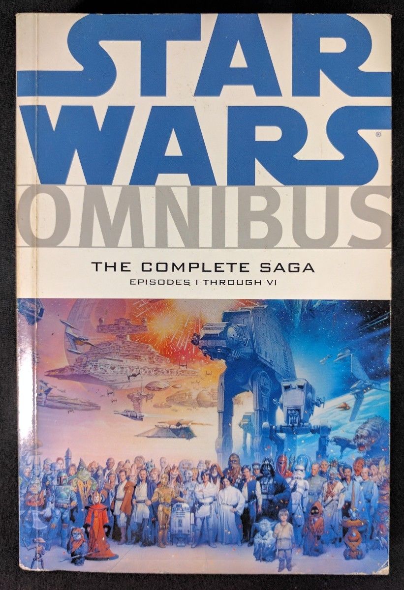 Star Wars Omnibus The Complete Saga Episodes I Through VI! 1st Print! Rare!