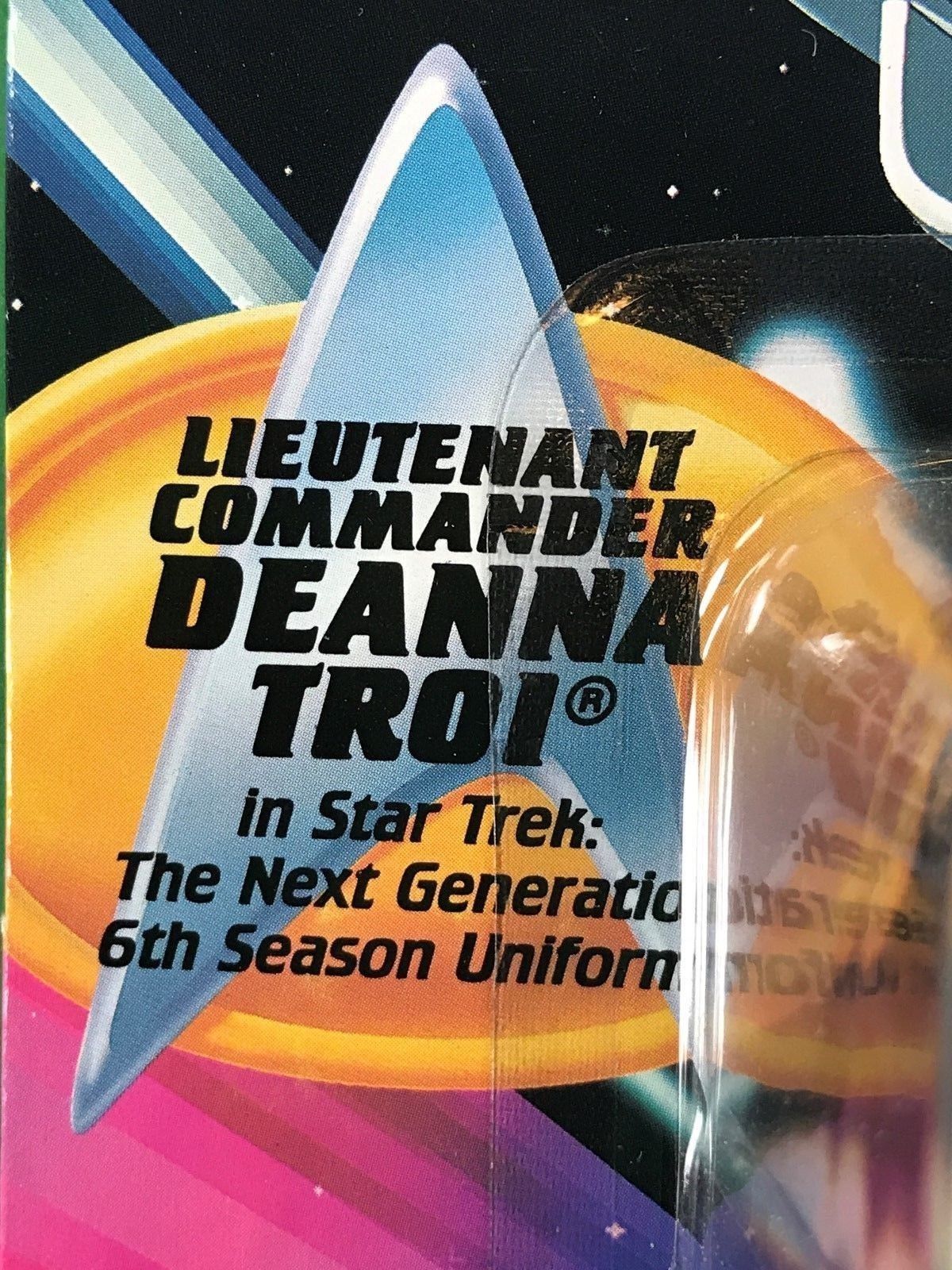 1994 Star Trek Next Generation Playmates Deanna Troi Mint on Card #145