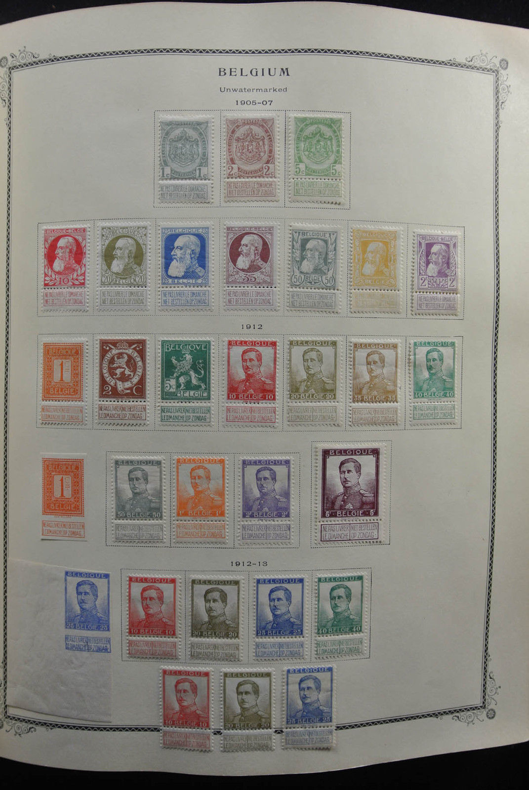 Lot 26238 Collection stamps of Belgium and colonies 1849-1970.