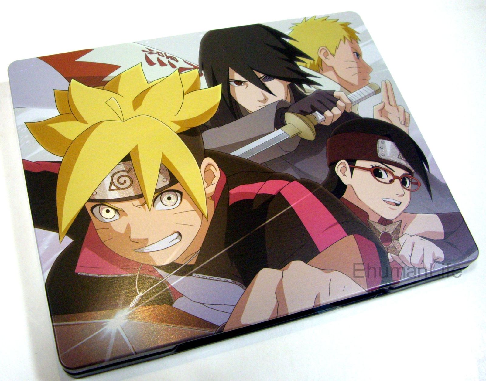 PS4 Naruto Shippuden Ninja Storm 4 Road To Boruto Steelbook Metal Case (No Game)