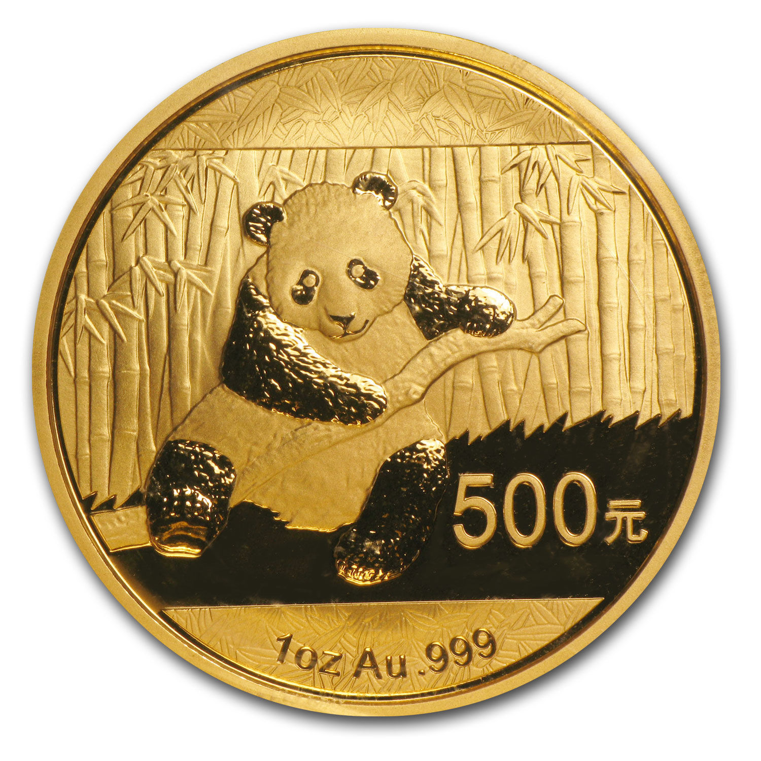 2014 China 1 oz Gold Panda BU (Sealed) - SKU #79053