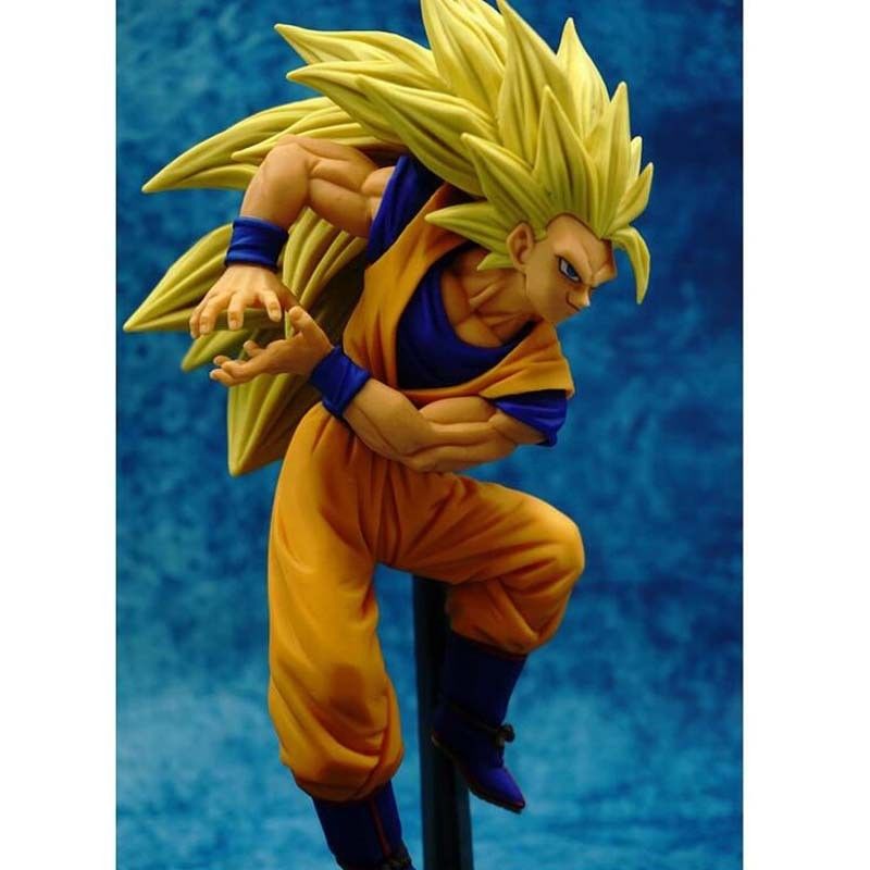 Anime Dragon Ball SCultures Super Saiyan 3 Son Gokou PVC Figure New In Box