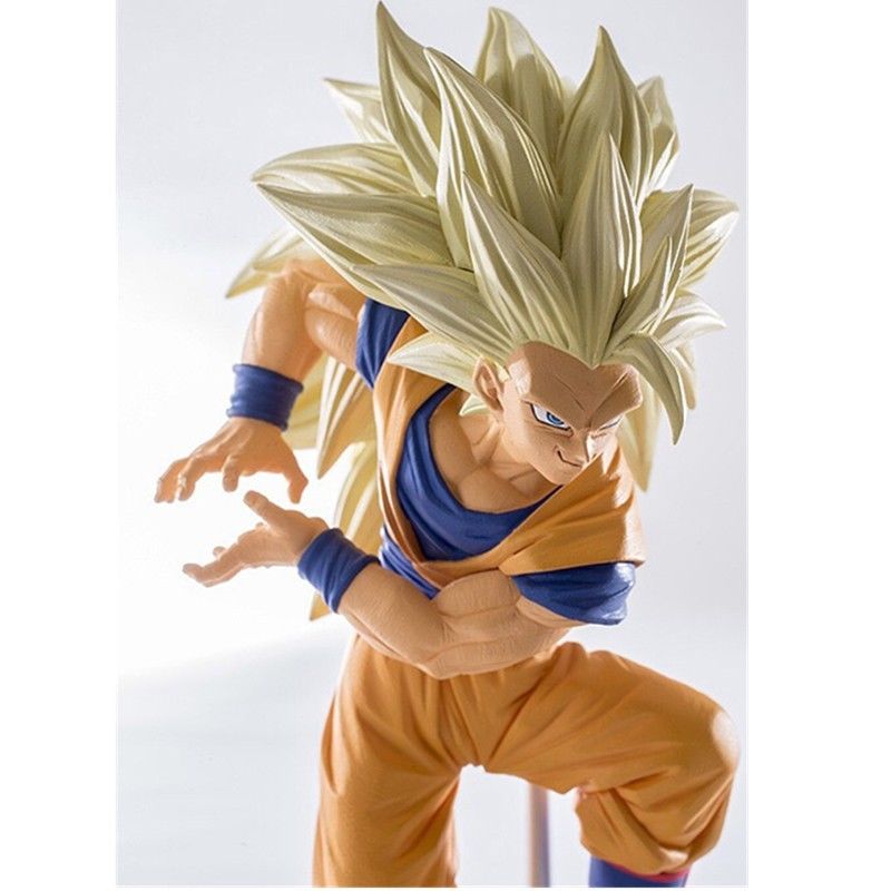 Anime Dragon Ball SCultures Super Saiyan 3 Son Gokou PVC Figure New In Box