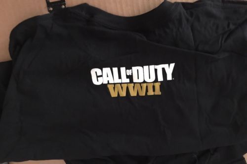 E3 2017 Exclusive Call of Duty: WWII/ World War 2/ XL Shirt and Edge Magazine