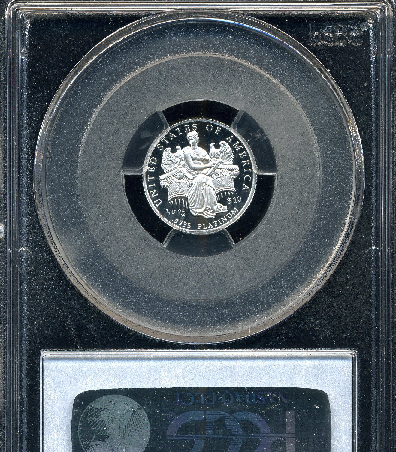 2006 W $10 1/10 OZ PROOF PLATINUM EAGLE PCGS PR70 DCAM