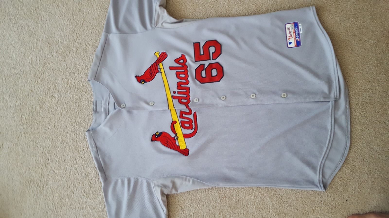 St. Louis Cardinals Jersey , Team Issued / Game Worn Authentic MLB certified !!