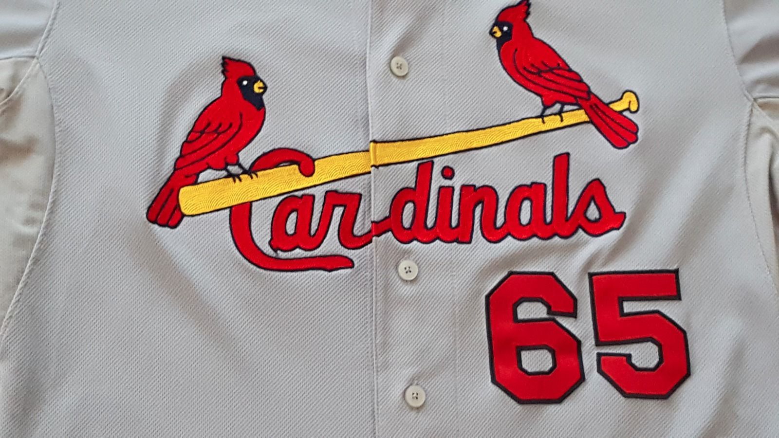 St. Louis Cardinals Jersey , Team Issued / Game Worn Authentic MLB certified !!