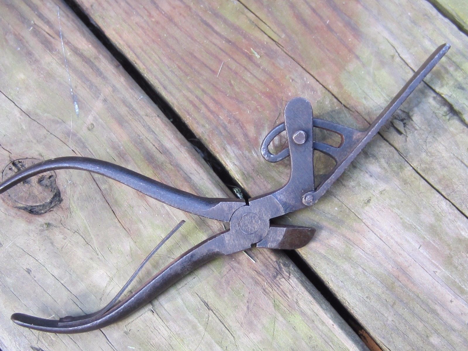 antique saw set pliers tool adjustable old vintage free ship