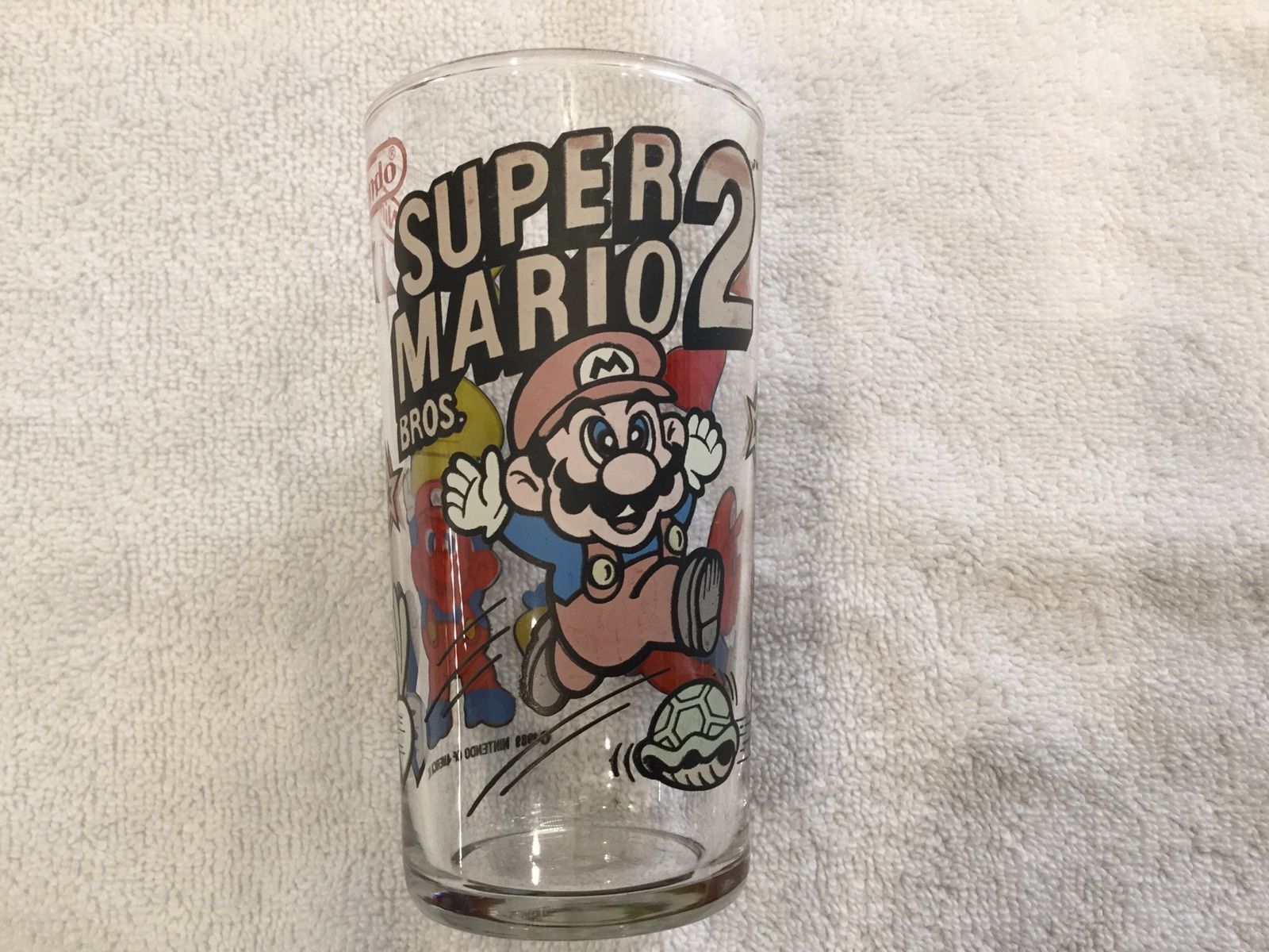 Super Mario Bros. 2 1989 Glass Nintendo Of America Inc