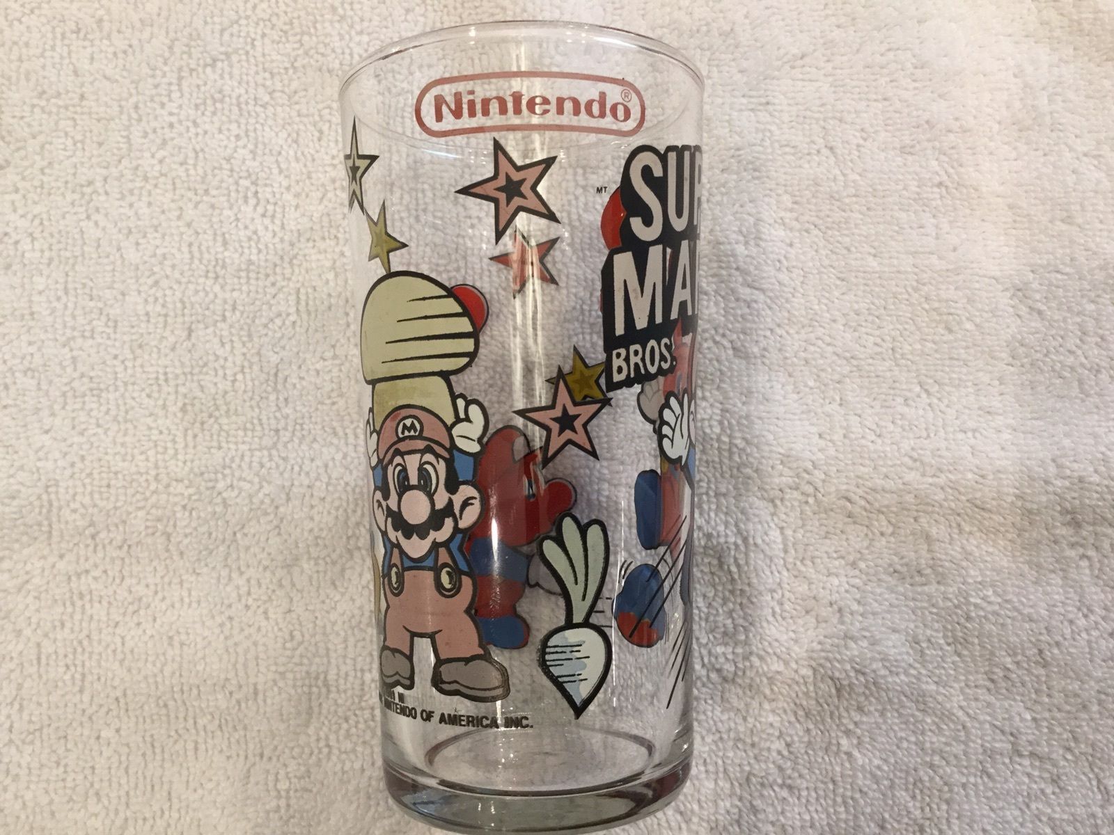 Super Mario Bros. 2 1989 Glass Nintendo Of America Inc