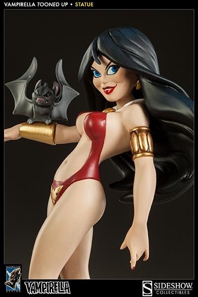 VAMPIRELLA~TOONED UP~STATUE~LE #77 / 750~ELECTRIC TIKI~SIDESHOW~MIB