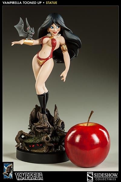 VAMPIRELLA~TOONED UP~STATUE~LE #77 / 750~ELECTRIC TIKI~SIDESHOW~MIB