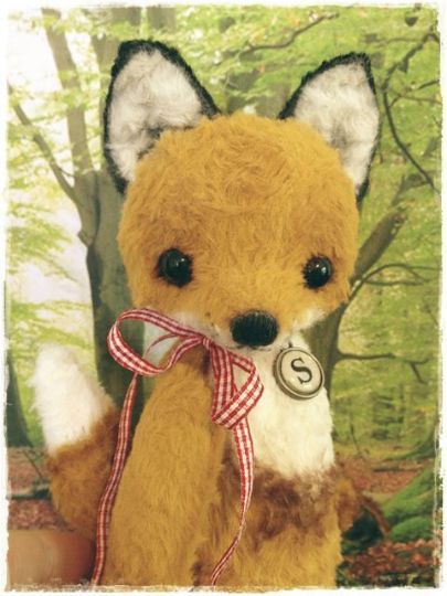 Mohair/Bear/ Fox Pattern,  8 inch Incl. Ears