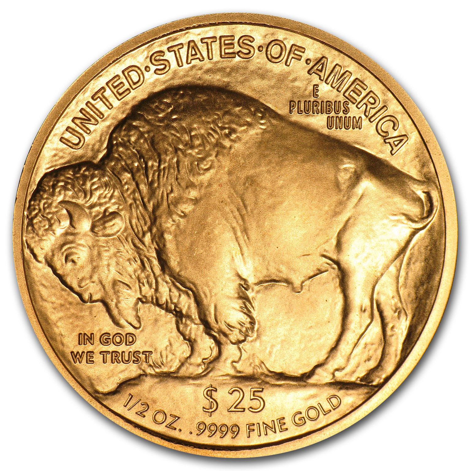 2008-W 1/2 oz Gold Buffalo BU (w/Box & COA) - SKU #58859