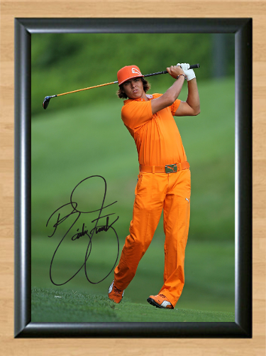 Rickie Fowler Golf Masters Ryder Cup US Open Signed Autographed A4 Photo Print 1