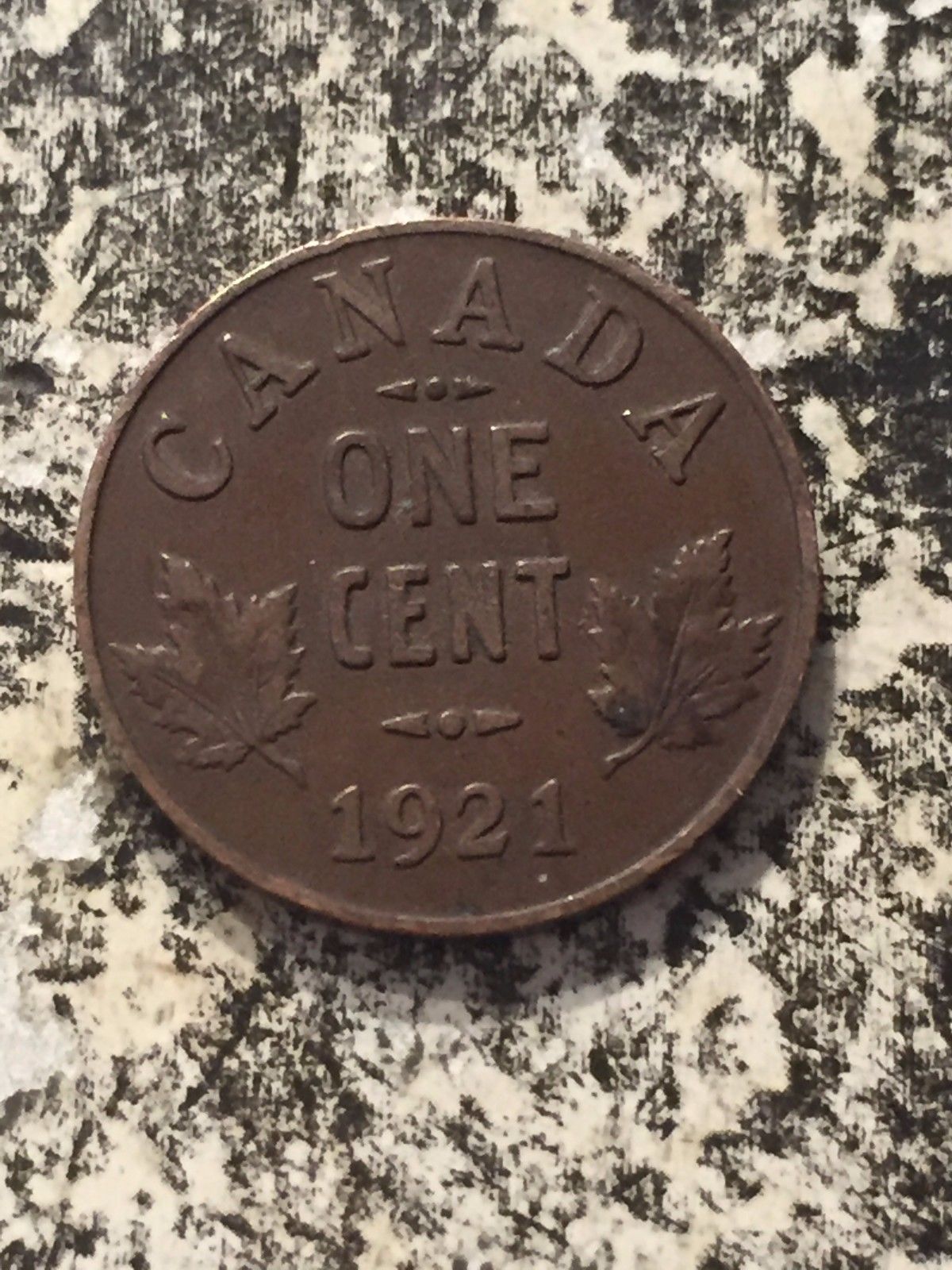 1921 Canada Small Cent Lot#4036