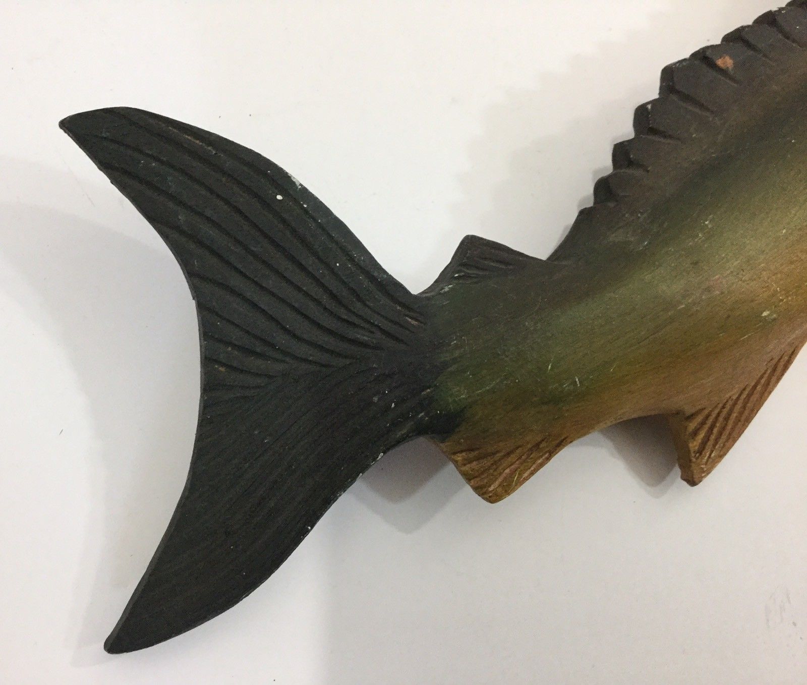 Wonderful Vintage American Folk Art Carving Of A Sword Fish Ca 1940s