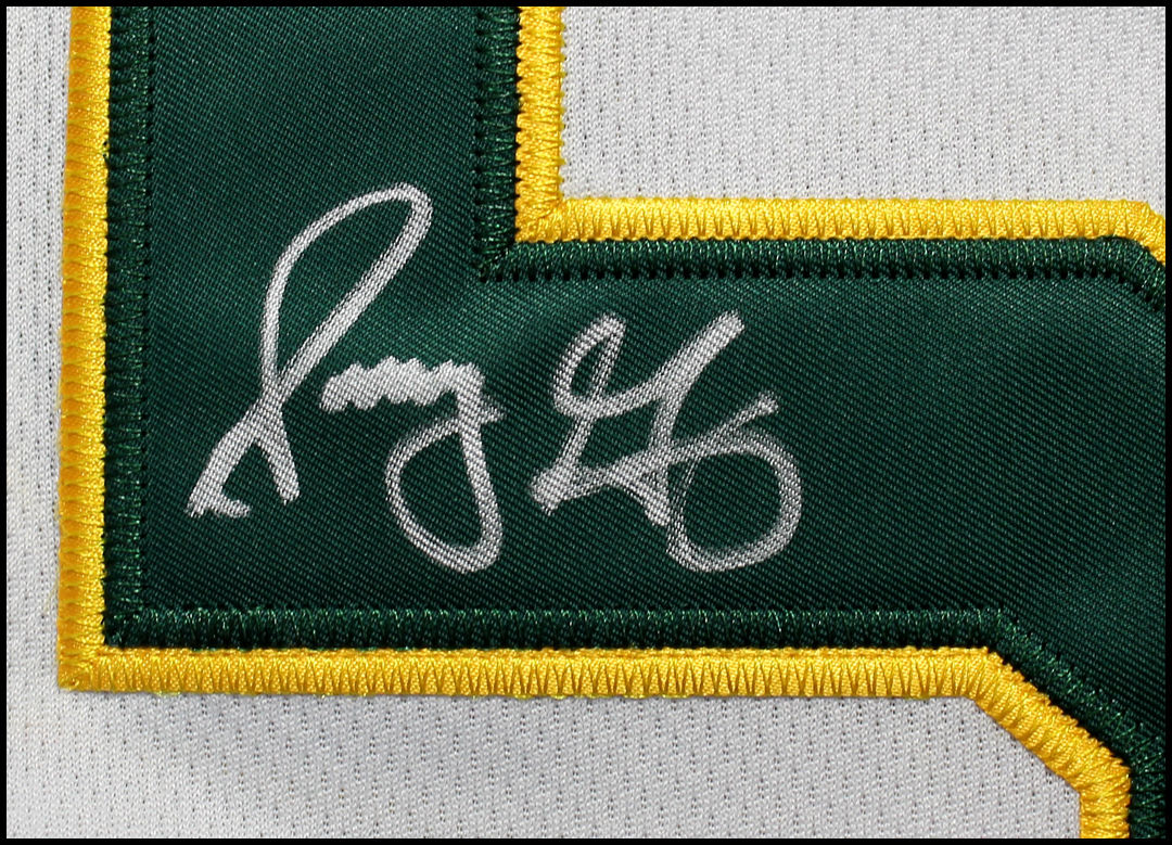 SONNY GRAY AUTOGRAPHED SIGNED OAKLAND ATHLETICS A'S BASEBALL JERSEY JSA COA