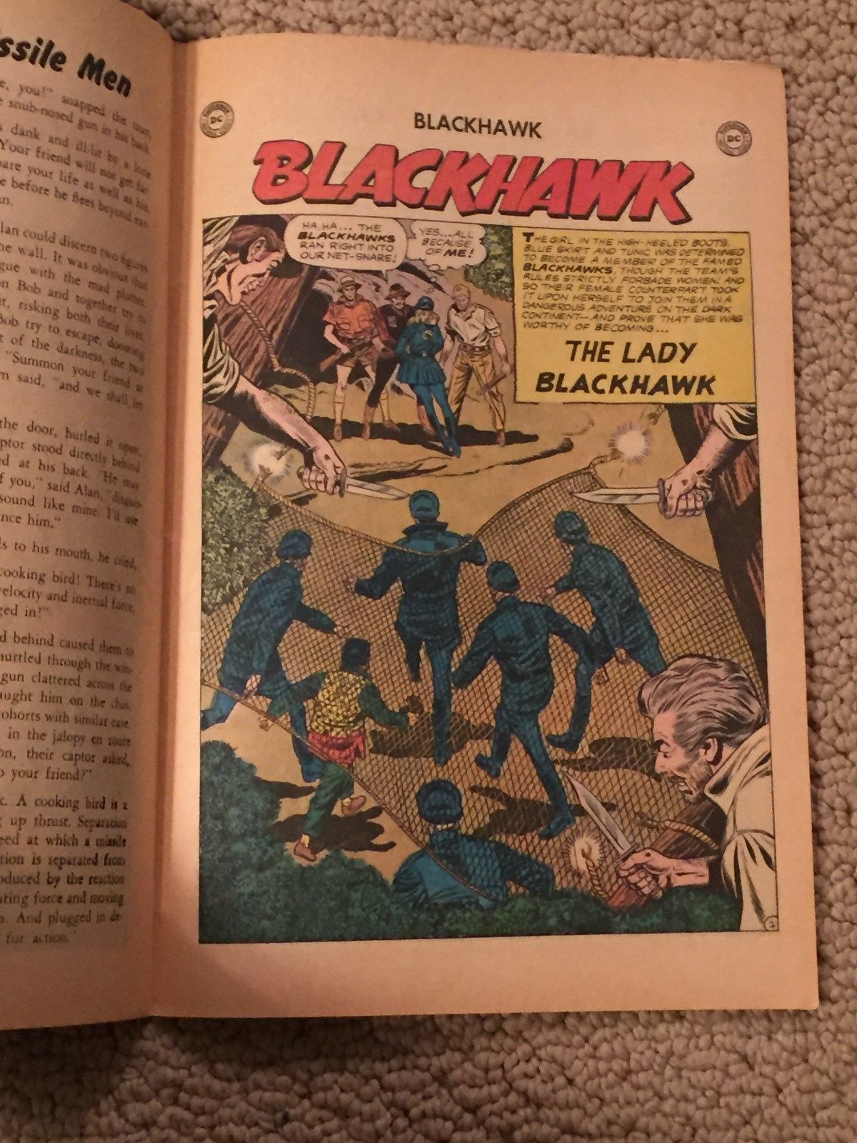 Blackhawk 133 CGC 1.5 OW Pages (1st app of Lady Blackhawk from 1959!!)