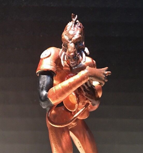 DC Blackest Night Agent Orange Larfleeze Figurine Eaglemoss Statue