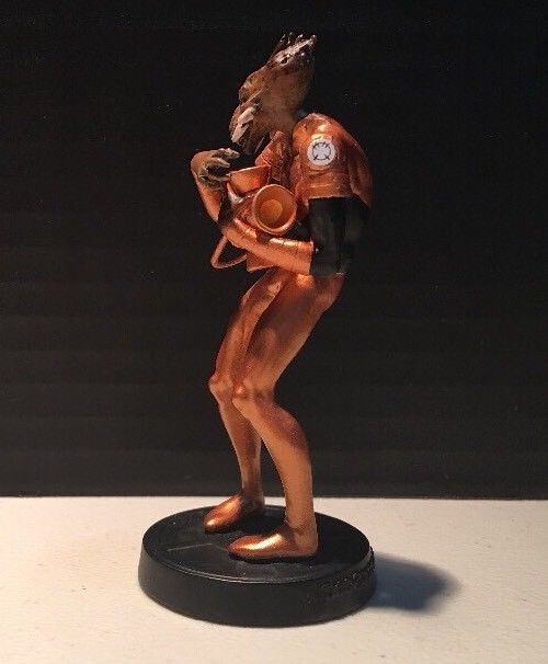 DC Blackest Night Agent Orange Larfleeze Figurine Eaglemoss Statue