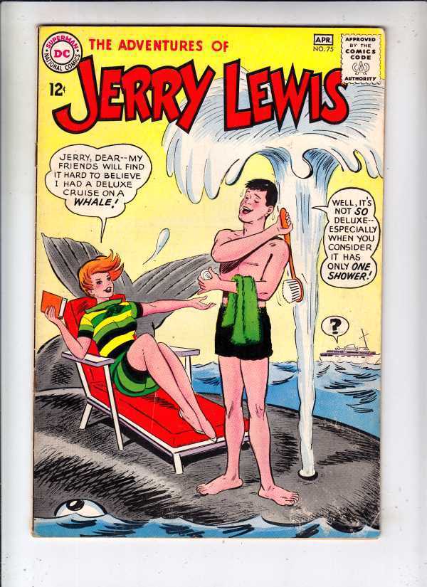 Jerry Lewis 75 Adventures of strict FN/VF 7.0 High-Grade More Up  BV$30  40pct