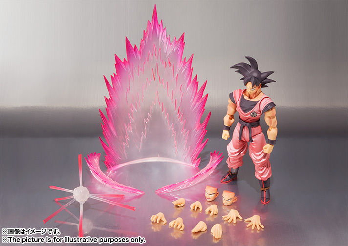 Bandai Dragonball Z S.H.Figuarts Son Gokou Kaiohken Ver. action figure in stock!