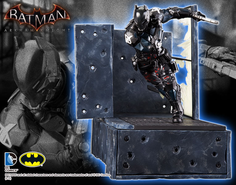 BATMAN ARKHAM KNIGHT VIDEO GAME STATUE! ARTFX+ KOTOBUKIYA 1/10 SCALE!