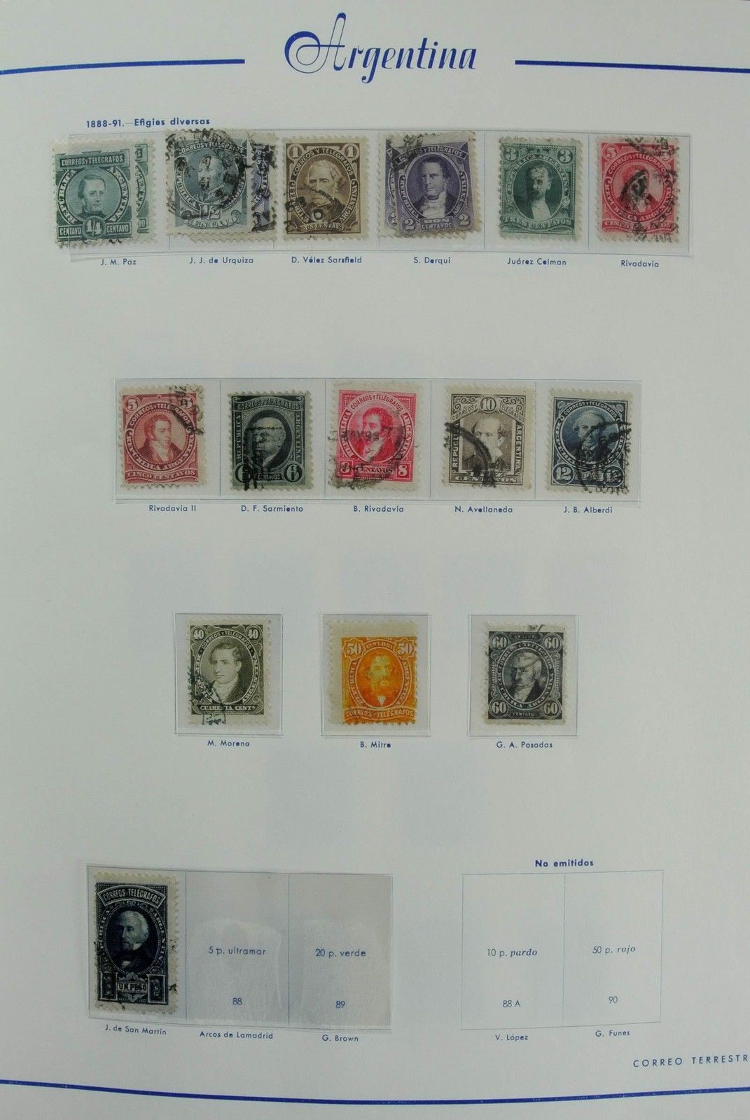 Lot 26953 Collection stamps of Argentina 1858-1985.