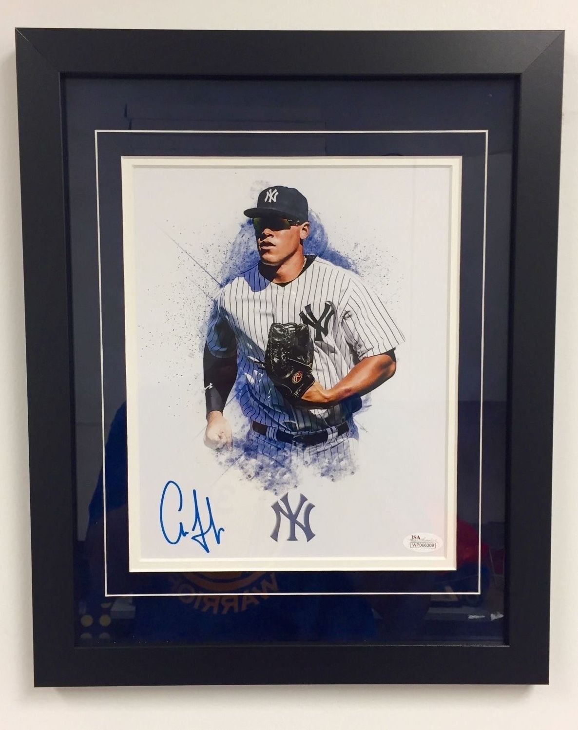 Aaron Judge New York Yankees Autographed Signed/Framed 8x10 w/JSA (Img 1)