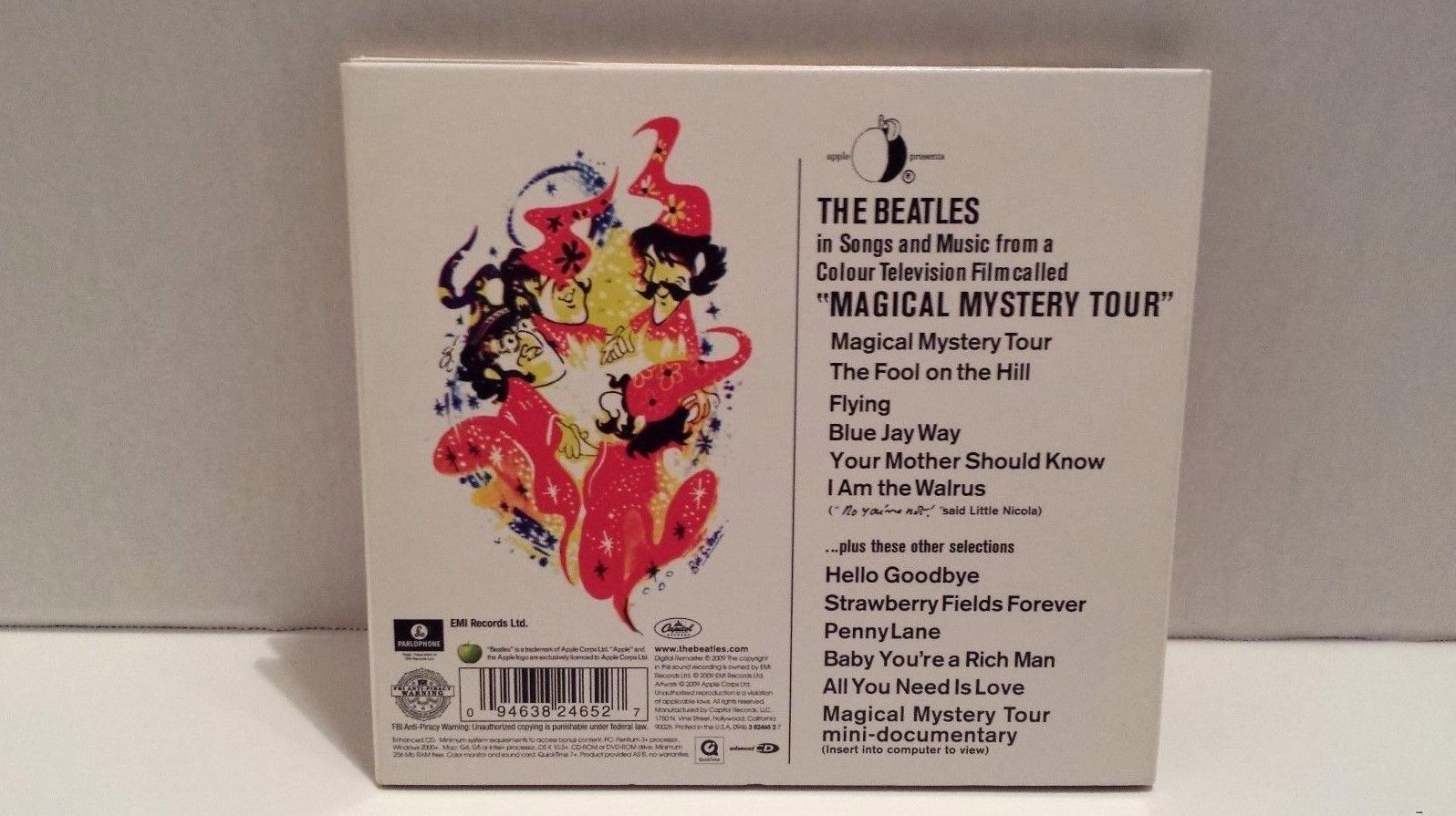 RARE* The Beatles MISPRINTS MAGICAL MYSTERY TOUR CD COLLECTIBLE!