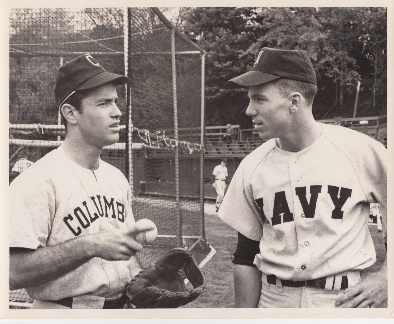 Roger Staubach 1960's Navy Baseball Dallas Cowboys HOF QB Type 1 Original Photo